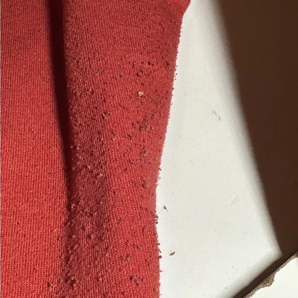 Vtg Coogi Mens Jogger Sweatpants Grunge Size XXL 2XL Red Y2K -FADED AND PEELING - Picture 16 of 16